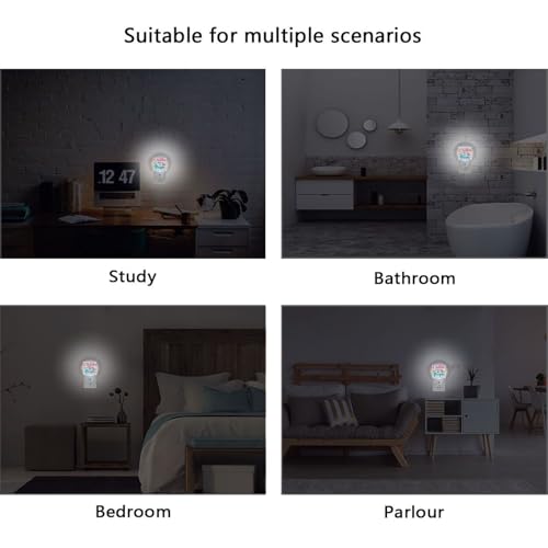 Lámpara de noche LED sensor luz crepuscular Aslsiy miniatura 6