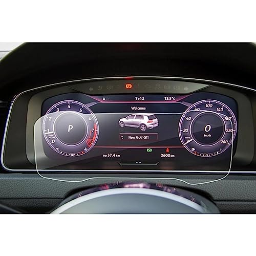 Écran d'affichage d'instrument de voiture protégé pour les trajets en famille sur Golf 7