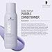 BLONDME Bond Repair Purple Conditioner for Blonde Hair | Neutralizes Yellow & Brassy Tones | Lightweight, Nourishing & Detangles | For Moisturized, Healthy-Looking Cool-Toned Blondes, 8.45 Fl Oz