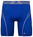 adidas Men's Climalite Flex Midway Underwear, Bold Blue/Tech Grey, Medium
