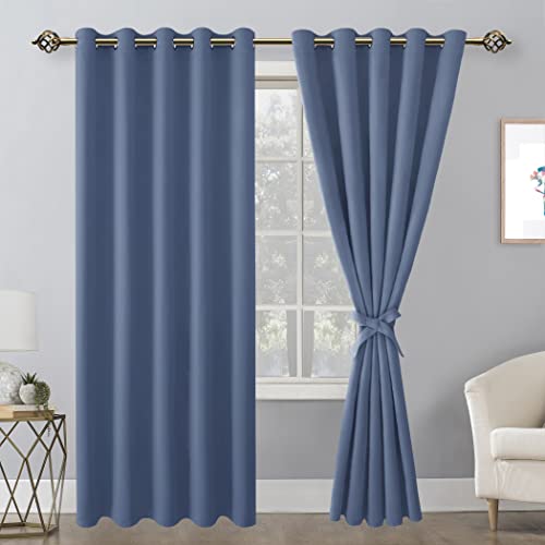 Hiasan Blackout Curtains for Bedroom, 60 x 84 Inches Long, Blue Haze by Hiasan - Image 8