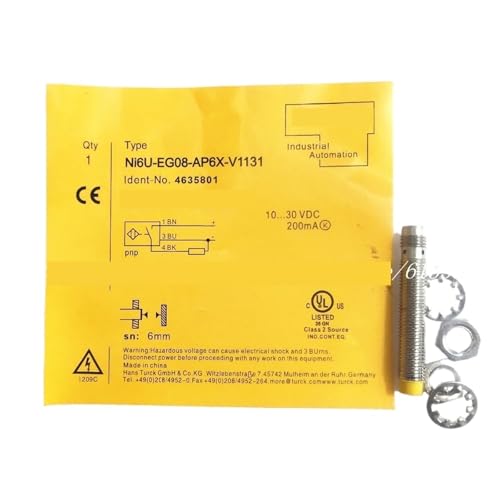 NI6U-EG08-AP6X-V1131 Détecteur de Proximité M8 Turck Capteur Inductif