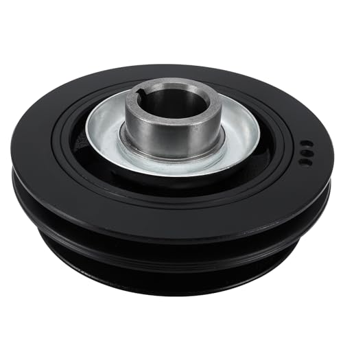 AULINK 594-073 Harmonic Balancer Crankshaft Pulley Compatible with Toyota 4Runner 1984-1995, Celica 1975-1985, Corona 1975-1982, Pickup 1975-1995 2.2L 2.4L L4, Replaces 1347035030 1347138010 594073