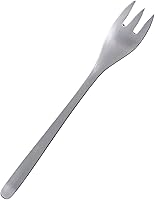 Vista 15 de Sori Yanagi Simple Form Cutlery for Easy Use, Tsubamesanjo Stainless Steel Fish Fork, Sleek Design for Smooth Texture, Dishwasher Safe, Brushed