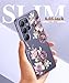 GVIEWIN for Samsung Galaxy S26 Ultra Case, Clear Floral Slim Shockproof Protective Women Phone Case, Non-Yellowing, with Screen Protector & Camera Lens Protector for S26 Ultra 6.9
