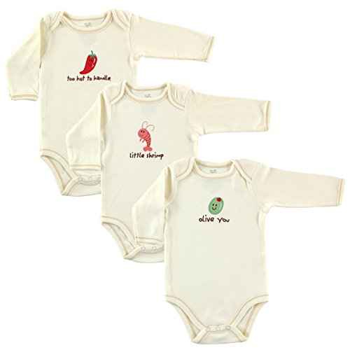 Image of Touched by Nature Unisex Baby Organic Cotton Bodysuits