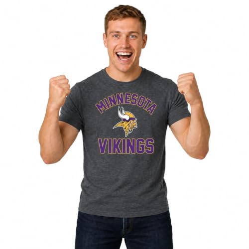 Minnesota Vikings NFL Gameday T-Shirt for Men and Women Gray