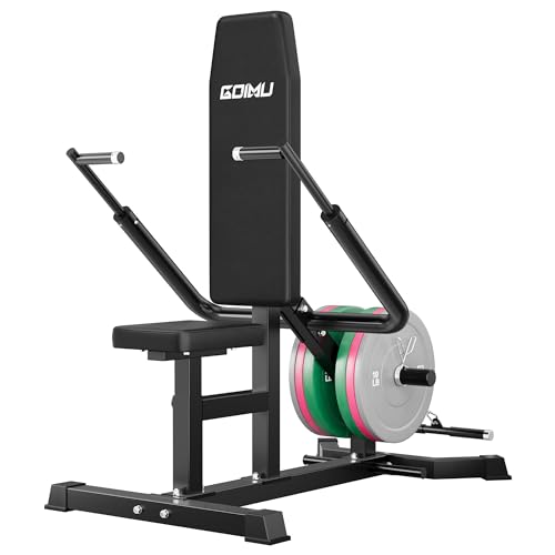 Goimu SD01 Seated Dip Machine, 400LBS Strength Training Upper Body Machine with Tricep Dip Press & Cable Bar for Home Gym, Compact Design for Chest, Biceps, and Triceps Workout (Black-100lbs-c)