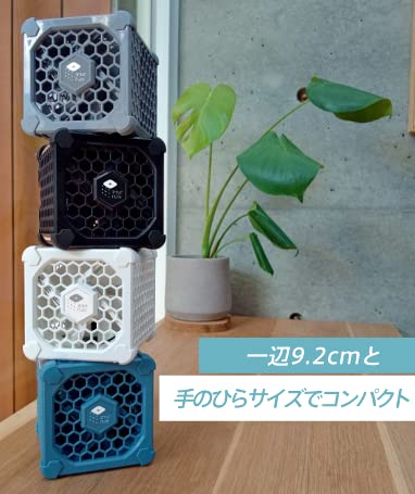 Amazon.co.jp: Bionic Cube 手のひらサイズ空気清浄機 2億個プラズマ