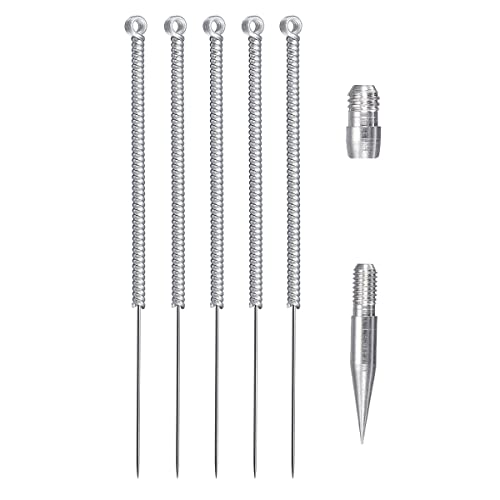 Image of Prague Laser Mole Remover Needle Kit for Skin Tag, Tattoo, Freckle & Dark Spot Removal | 30 Fine Needles, 2 Coarse Needle & 2 Holder | Replacement Needles for Plasma Pen & Spot Removal Device