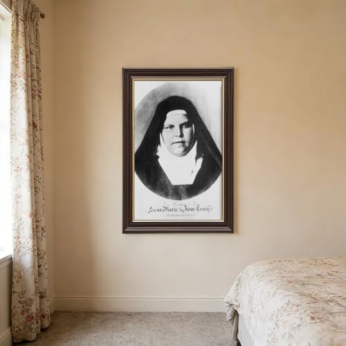 Toile Saint Mariam Baouardy impression portrait déco murale premium - 3