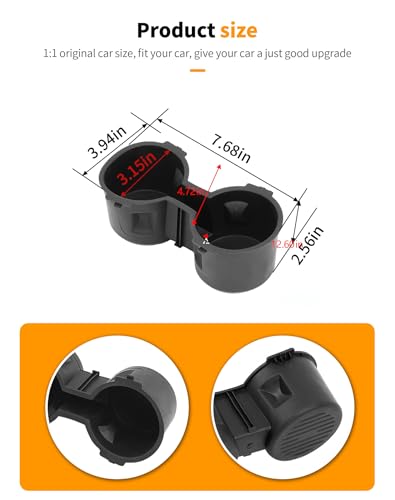 Insertos de portavasos Hoolcar para Ford Super Duty miniatura 4