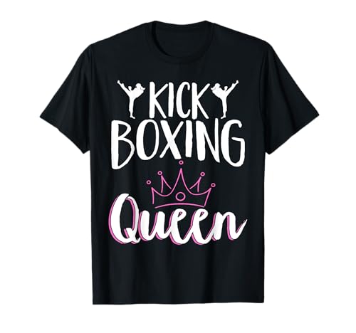 Kickboxing: Reina del kickboxing vintage Camiseta