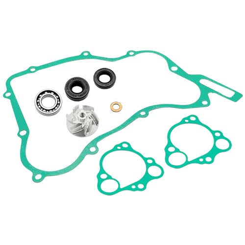 Mabutingti Water Pump Rebuild Kit Impeller Bearing Seal Gasket fit for Honda CR125R 1990-2004 19215-KA3-740 91007-KA3-740 91201-965-000