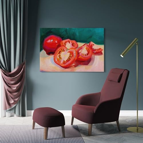 Tableau tomates JIDUHON impression toile 20 x 30 cm - 4