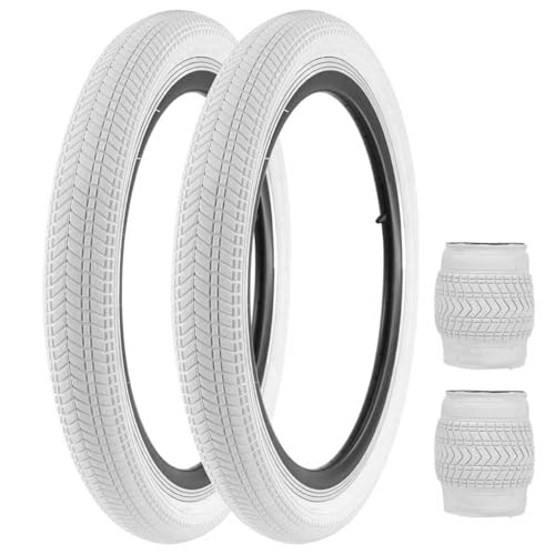 ZUKKA 2er-Pack Fahrradreifen 20 x2.125 20 Zoll Fahrrad Reifen Mantel 54-406...