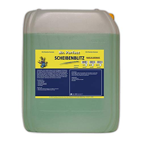 Mr. Perfect® nettoyant pour pare-brise, 10L - Nettoyant pour vitres de voiture, vitres et tous types de verre