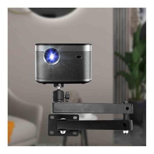 Support de projecteur mural rétractable et pliable pour maison et bureau