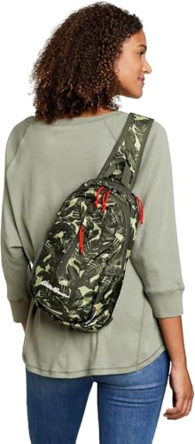 Image of Eddie Bauer Stowaway Packable Sling Bag | Travel | Outdoor | Lightweight | Compact | Ripstop Nylon, Marine-10L