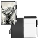 💖RUGGED METAL HARD CASE: Crafted from premium aluminum alloy, BEORIWAD this pocket notebook holder provides ultimate protection for your notes. The durable hard shell resists bending and prevents inner pages from tearing or wrinkling during daily com...