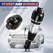 Front Left Air Suspension Strut Shock Absorber Compatible with Mercedes-Benz W211 E320 E350 E500 E550 CLS500 CLS550 C219 2003-2011 Replace 2113205413 211320541380 (Front Left)