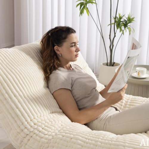 Sillón Lounge Plegable Blanco miniatura 3