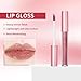 3PCS Lip Liner and Lipstick Combo Set - Matte Lip Liner Pencil, Velvet Matte Lipstick & Hydrating Collagen Lip Gloss - Long-Lasting, Smudge-Proof, High Pigment Nude Pink Lip Makeup Kit (Nude Pink)