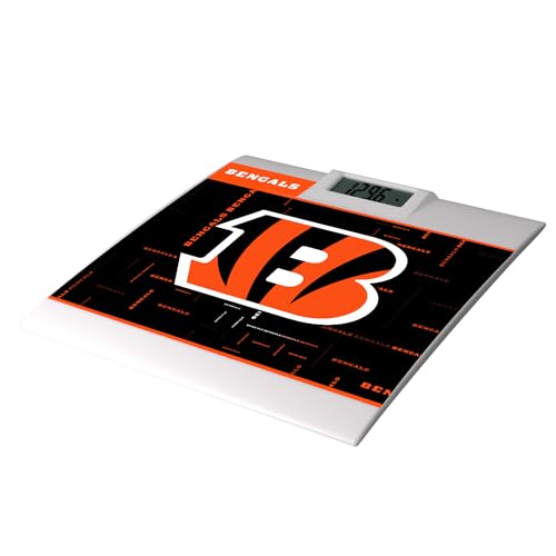 Báscula digital para baño Keyscaper Cincinnati Bengals miniatura 1