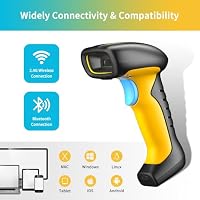 NETUM Upgraded QR Industrial Bluetooth Barcode Scanner with Charging Dock — image 4