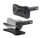 Go Rhino HS-20 Recoil Hitch Step | 12' Mild Steel, Textured Black | HS2012T | Fits 2' Receivers