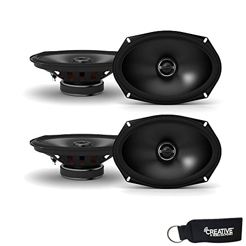 Alpine S-S69 6x9 Speaker Bundle - Two Pairs of 6x9 S-Series S-S69 2-Way Coaxial Speakers