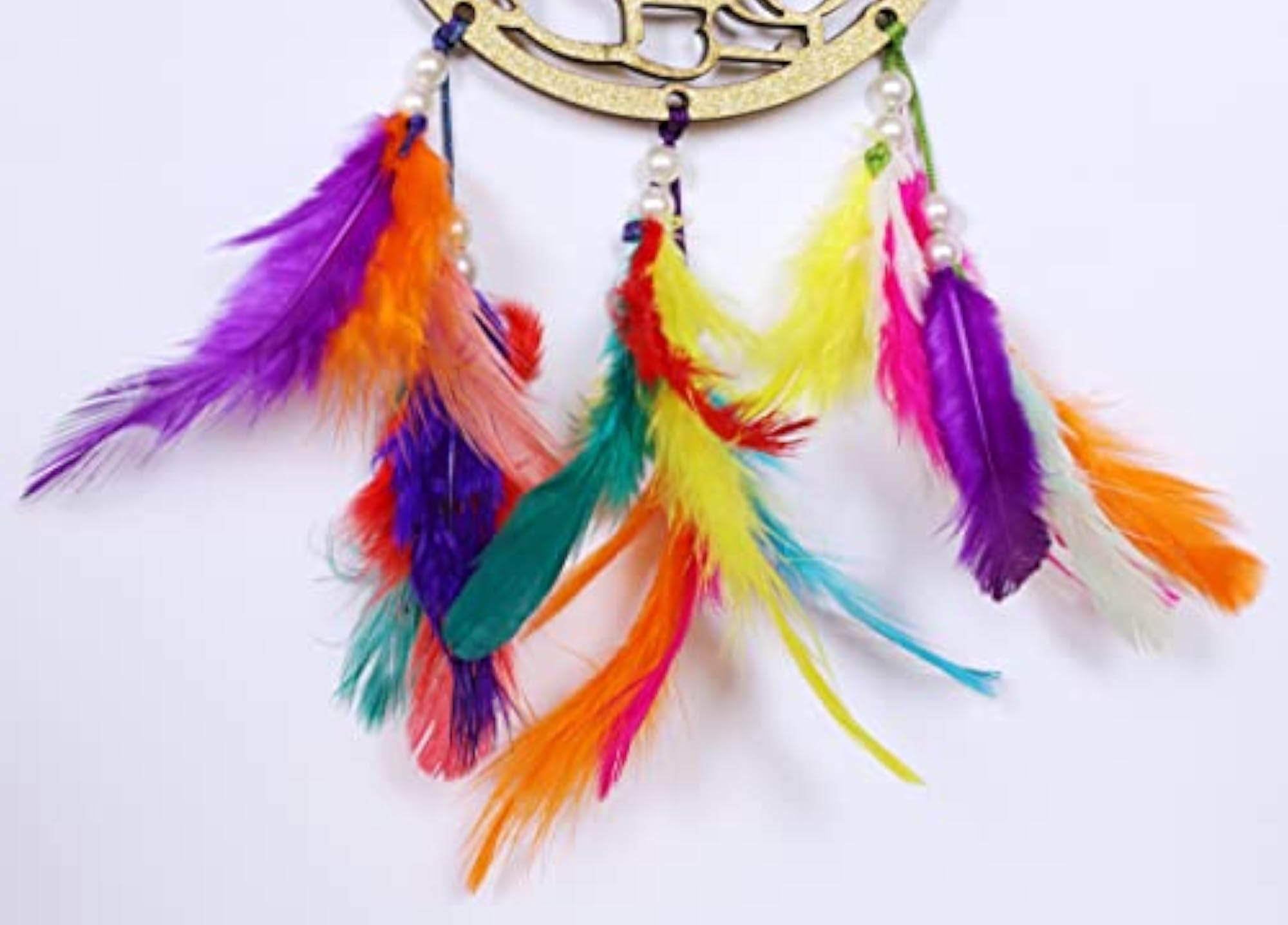 Multi Colour Wooden Ganesh Ji Dream Catcher