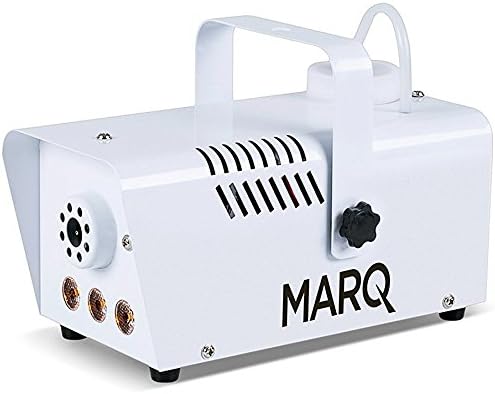 MARQ Fog 400 LED | 400W Water-Based Special Effects Fog Machine with Amber-Color LED Lights (White)