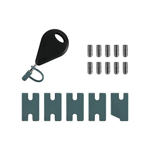 AQUBONA Compatibility Kit - Tab Infill Kit - Fill The Gap Between The Front Tab of The Original Dual Tab F1 Fin and The Front of The F2 Plug Front Slot - Surfboard Accessories