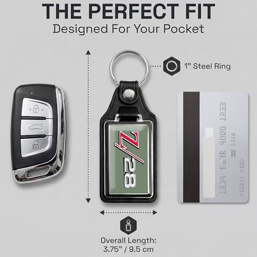 Image of Brotherhood Car Key Chain for Camaro - Classic Models Keychain for Men and Women Gift Key Ring - -