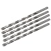 New Lon0167 8mm Dia Featured 200mm Long HSS reliable efficacy Straight Round drill hole Twist Drill Bit Drilling Tool 5pcs(id:fb8 ee 0c 450)