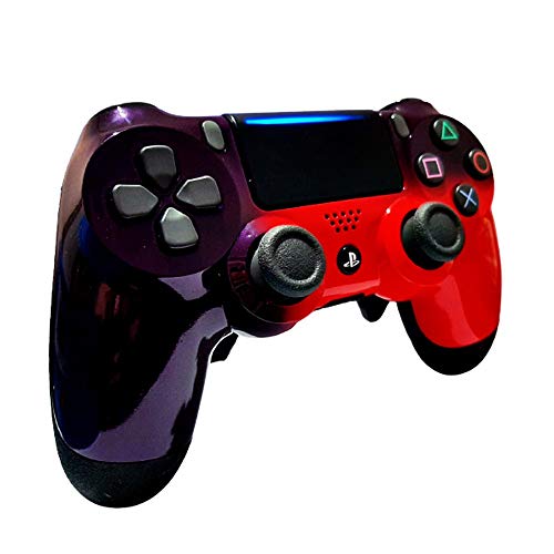 Controle Dualshock 4 - PlayStation 4 - Alta Performance Competitivo - Purple/Red