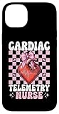 Enfermera de telemetría cardíaca Enfermera Cardiaca VICU UCI Cardiología Carcasa para iPhone 14 Plus