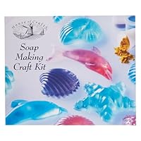 House Of Crafts Soap Making Craft, Single Craft Kit Set, Multicoloured, Includes Soap Compound, Three Coloured Dyes, Fragrance, Six Mould Shapes, Pipette, Instructions