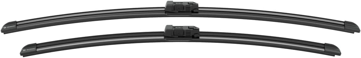 Bosch Aerotwin A225S - Front Windscreen Wipers - Set of 2 Replacement Blades - Comes with Pre-assembled Adapter - 2 Blades, 650 mm / 550 mm