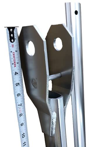 Electric ALUMINUM Arm 4 Spring Dump Truck Flip Tarp System Kit up to 23' bed (ARMS ONLY)