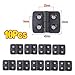 10pcs Door Hinges Plastic Butt Window for Electric Box Cabinet Industrial Bearing Hinge Binder Home Hardware