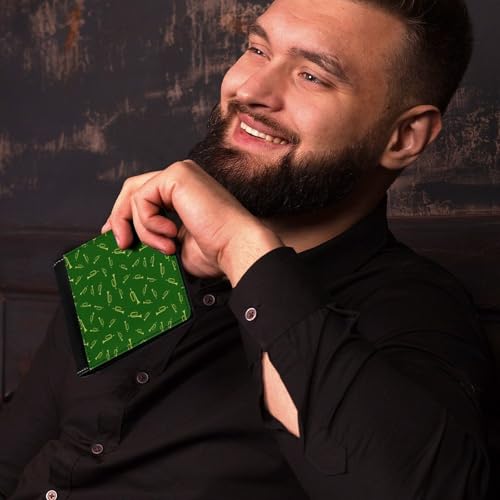 Yellow Horn Leather Clutch Purses Phone Hand Wallets with Card Slots with 6 Credit ID Card Slot4