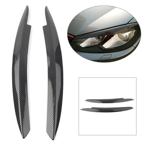 Cache-phares ABS carbone Golf 6 MK6 protection et style 2008-2013 - 3