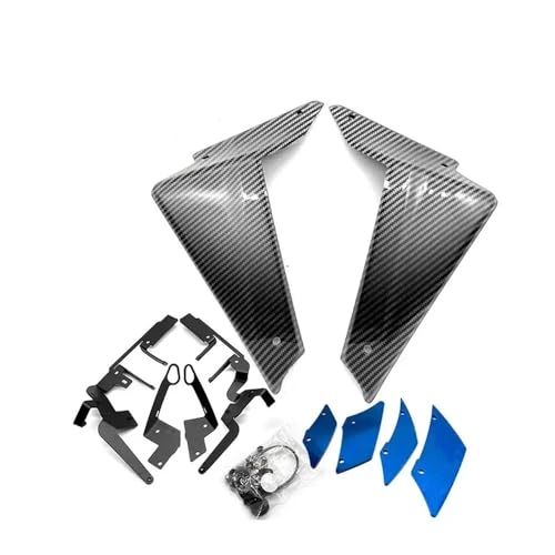 Déflecteur aérodynamique moto MT09 2022 | Becquet latéral nu de sport