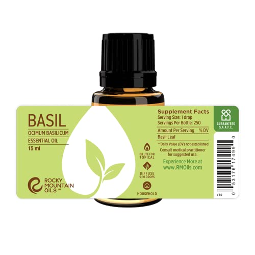 Aceite Esencial de Albahaca 15 ml Rocky Mountain Oils miniatura 6