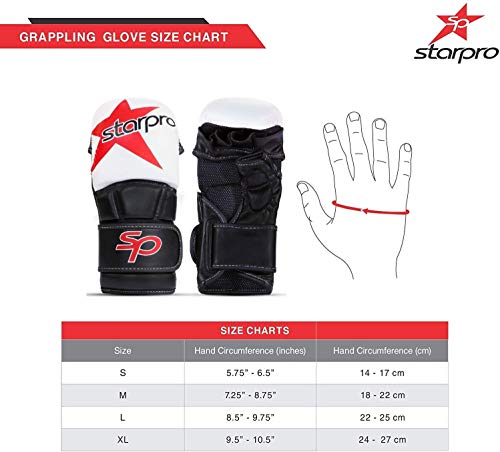 Starpro | Mma Gloves With Extra Padding | Great For Sparring, Striking & Grappling | Mma Gloves For Men, Mma Gloves Women, Mma Sparring Gloves, Mma Gloves Men, Mma Training Gloves, Mma Boxing Gloves #TOP1