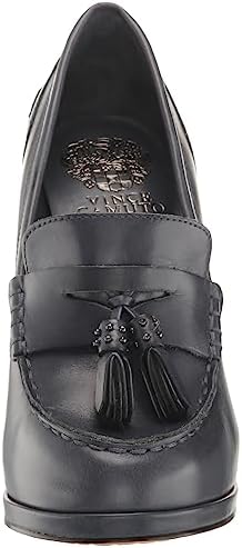 Vince Camuto Women's Cefinlyn Block Heel Loafer, Delux Blue, 8.5 | Image 1