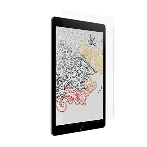 ZAGG InvisibleShield Glass Fusion+ Screen Protector for Apple iPad 10.2 inch (Screen)- Tempered Glass, Anti-microbial