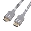 Amazon Basics High-Speed HDMI Cable (48Gbps, 8K/60Hz ) – 10 Feet, Dark Gray